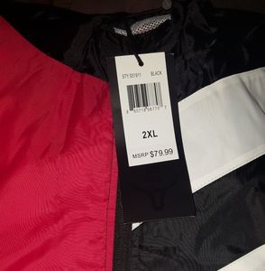 Brand New Half-Zip Mens Athletic Windbreaker